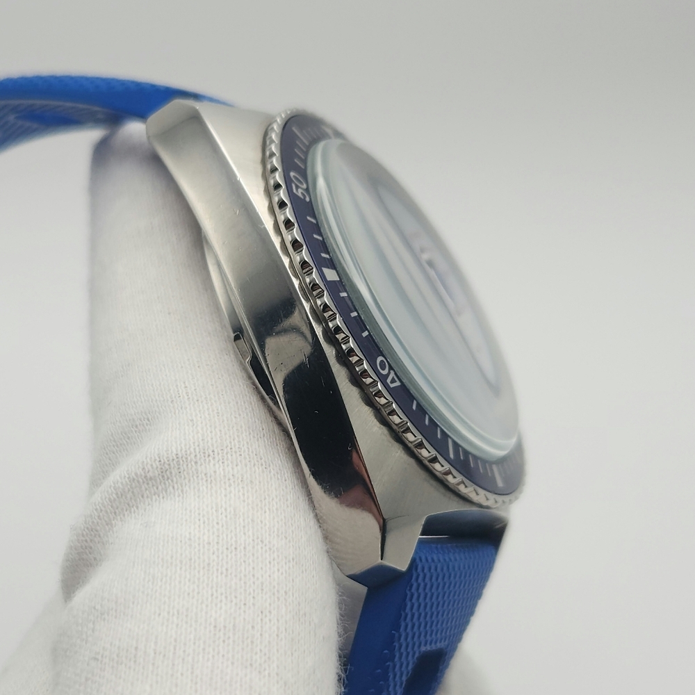 Zodiac Seadragon ZO2222 Men's Blue Quartz Chronograph Watch - READ DESCRIPTION - Picture 3 of 14